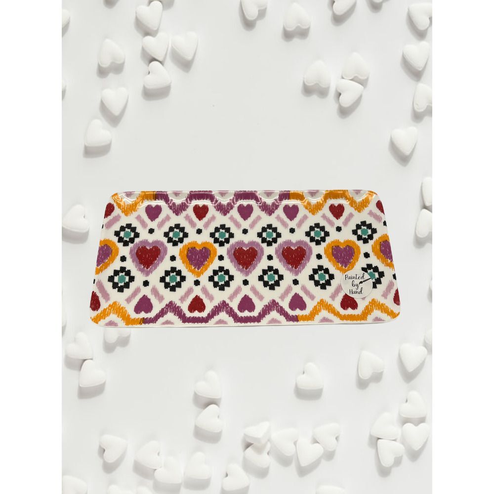 Lang Valentine Hand Painted Platter